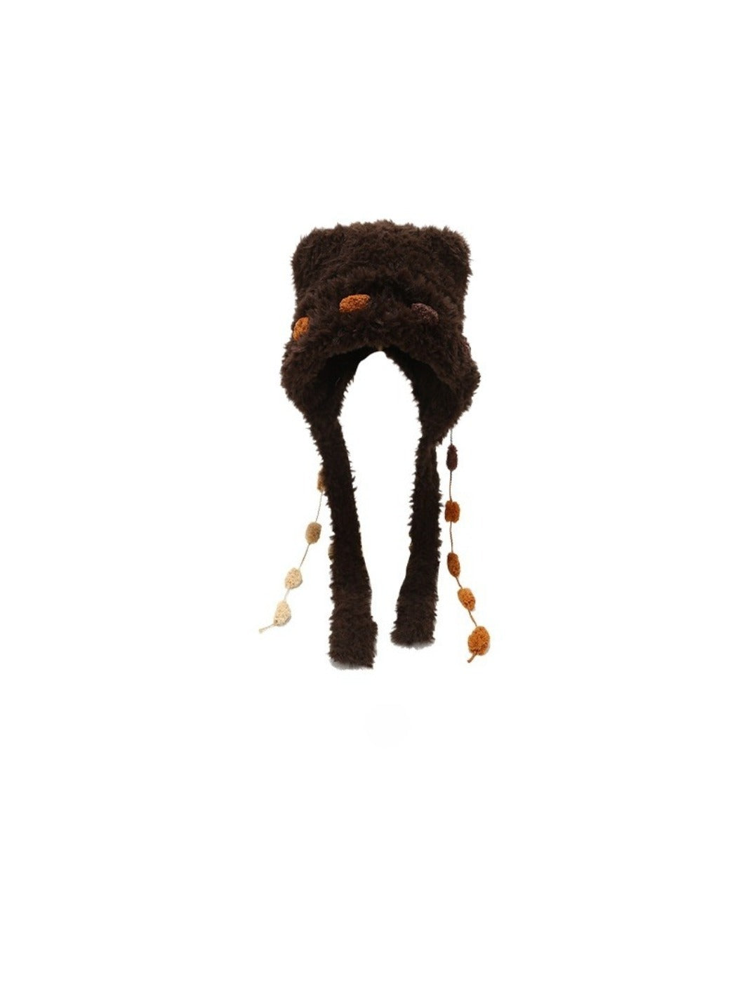 Haila – Cozy Plush Bear Ear Winter Beanie