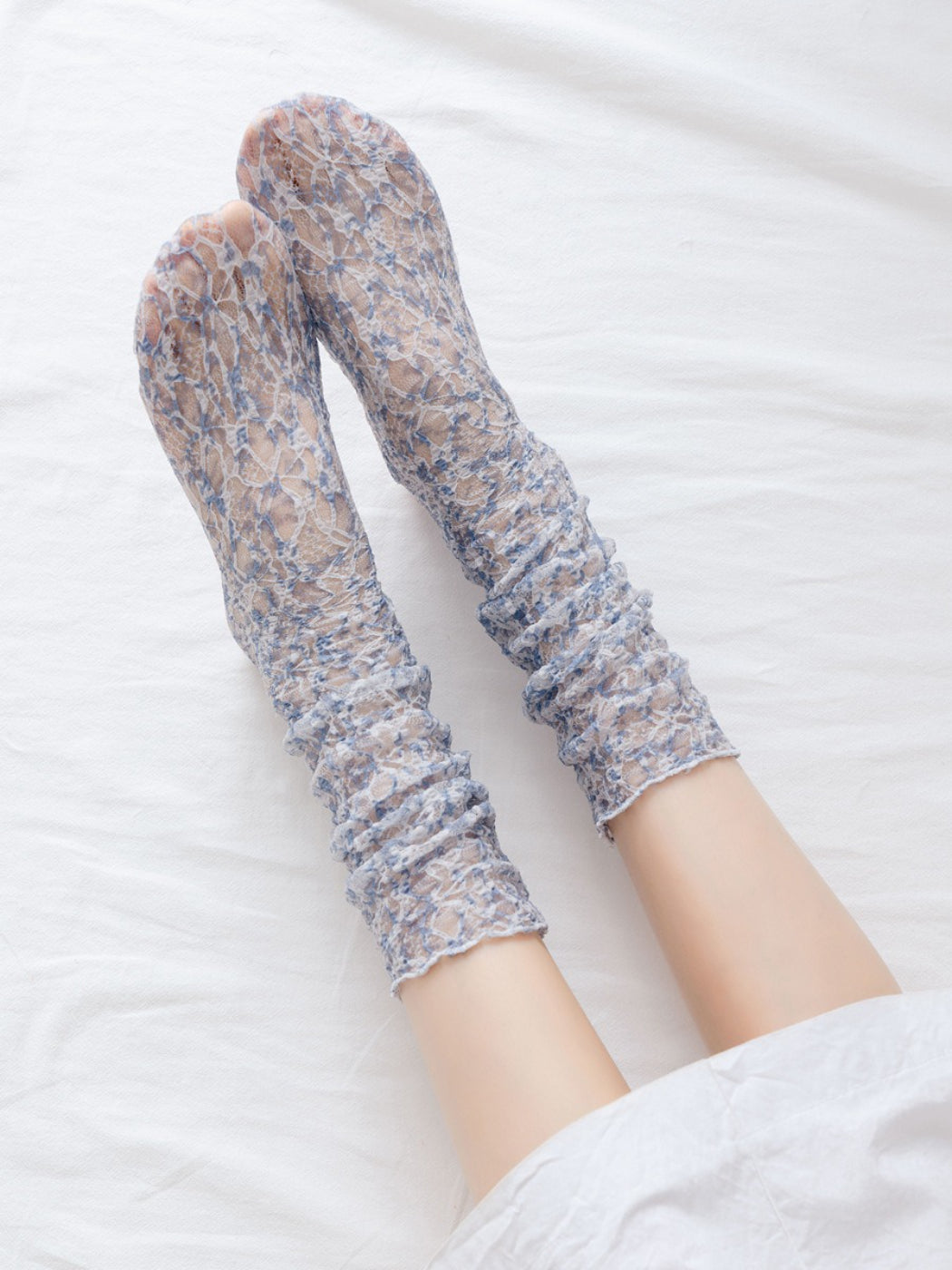 Rufia - Ditsy Floral Sheer Socks