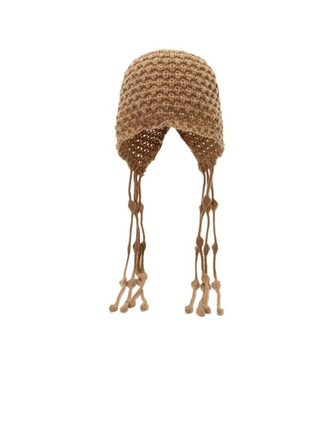 Haila – Knitted Earflap Pom Winter Knitted Beanie