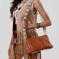 Cosbai - Boho Brown Crossbody Bag - Vintage & Classic