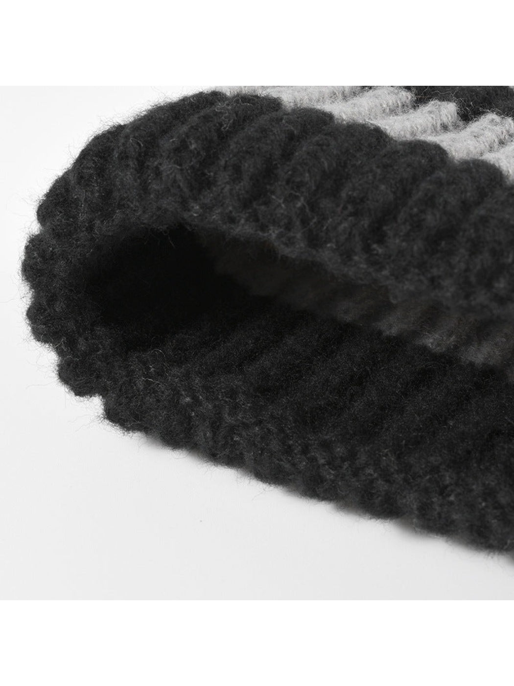 Haila - Wide-Stripe Cuffed Knit Beanie