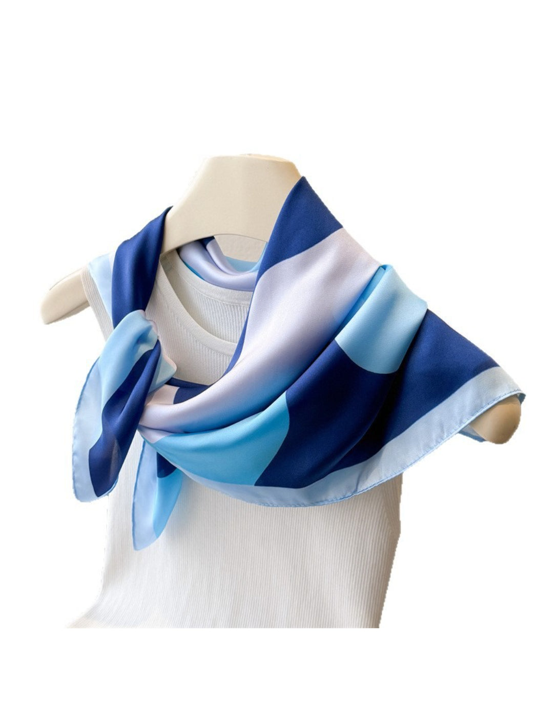 Scarvii Bold Geometric Square Scarf