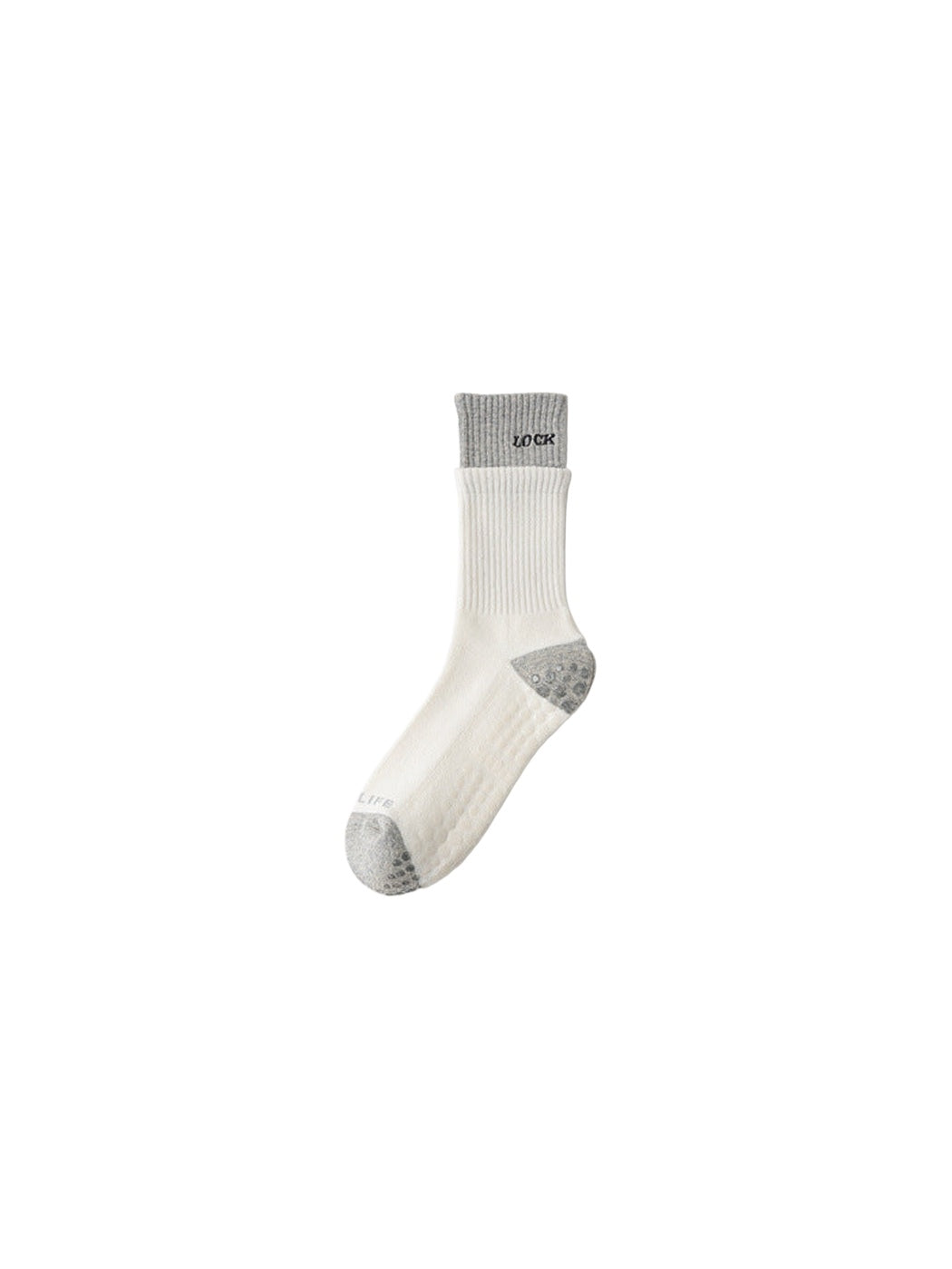 Rufia - Color Block Ribbed Cuff Socks