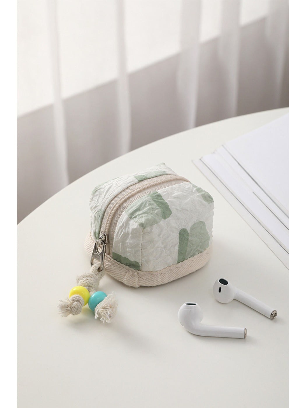 Cosbai - Cute Earphone Pouch with Cartoon Pattern