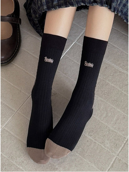 Rufia - Floral Lace-Edge Everyday Crew Socks