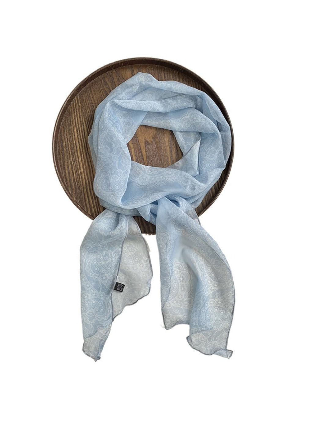 Scarvii - Lightweight Floral Print Scarf