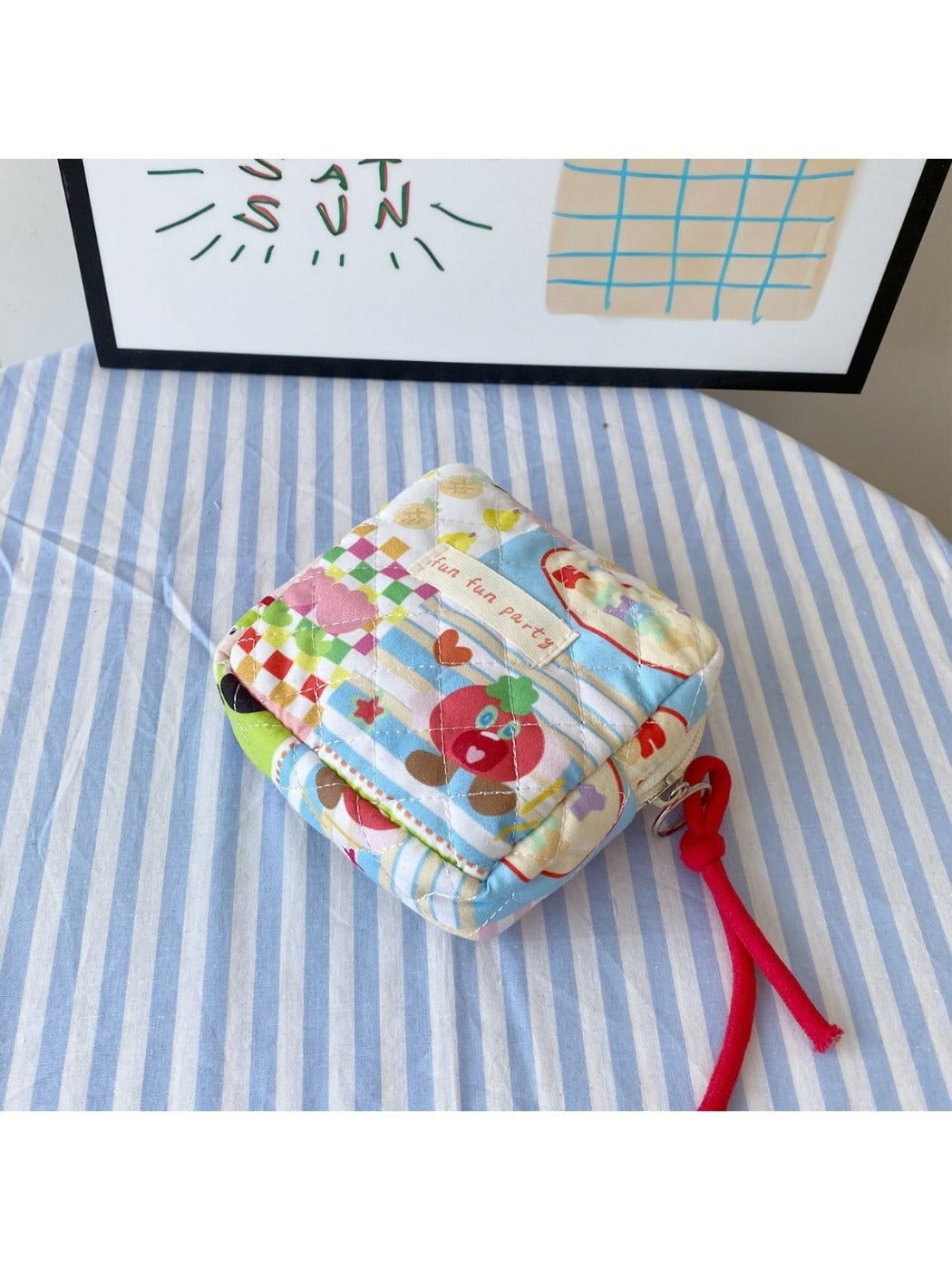 Cosbai – Cute Mini Storage Pouch with Cartoon Pattern