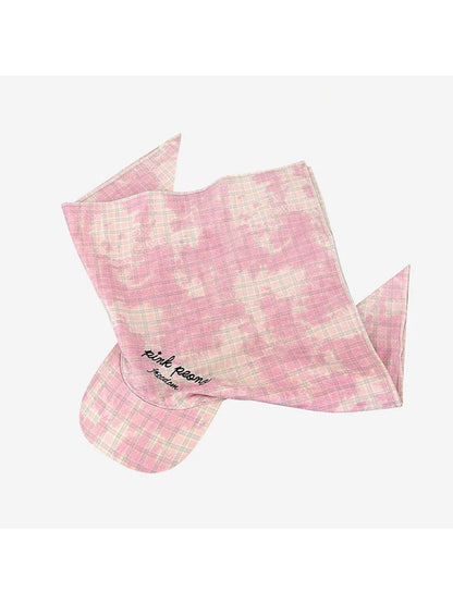 Haila - Vintage Plaid Scarf Cap