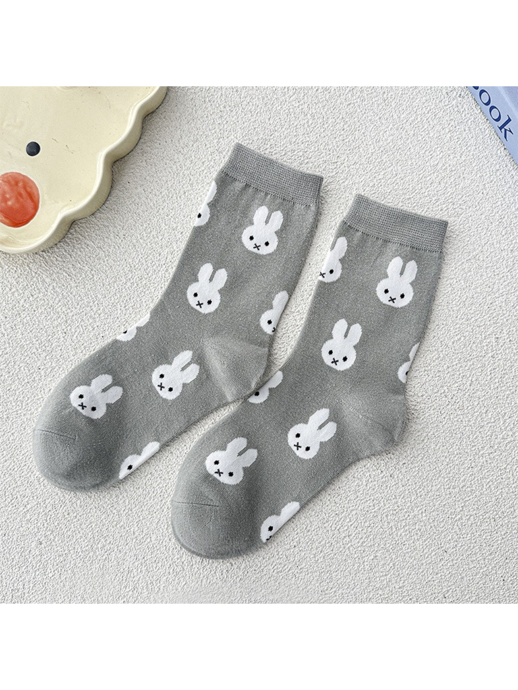 Rufia - Soft Bunny Motif Crew Socks product image 7