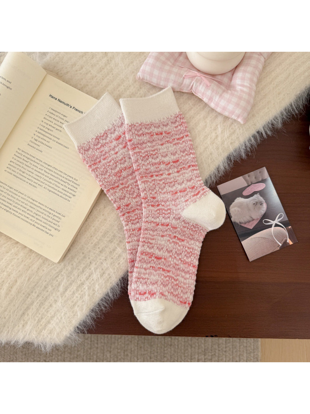 Rufia - Soft Tweed Knit Crew Socks product image 11