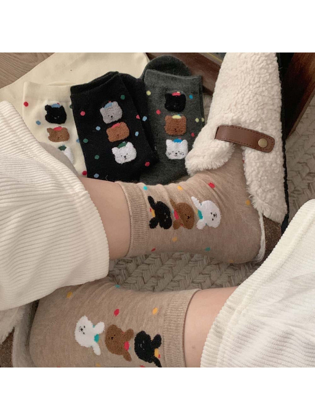 Rufia - Cute Animal Crew Socks product image 3