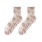 Rufia - Unisex Tie-Dye Mid-Calf Socks - Trendy & Comfort