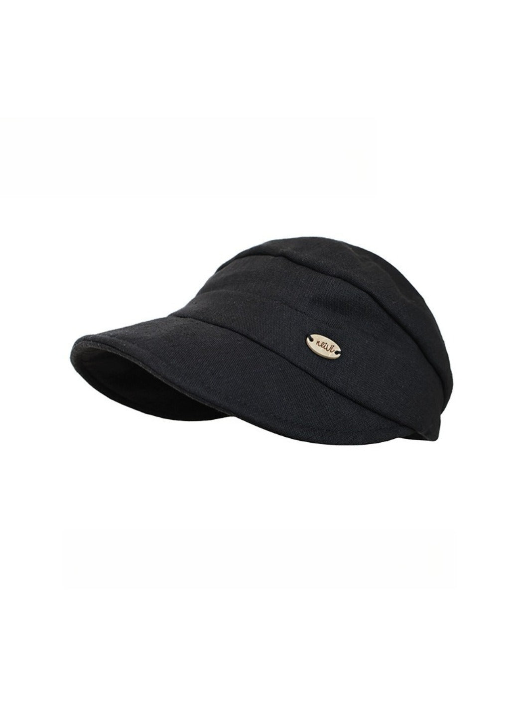 Haila - Textured Folded Brim Cloche Hat
