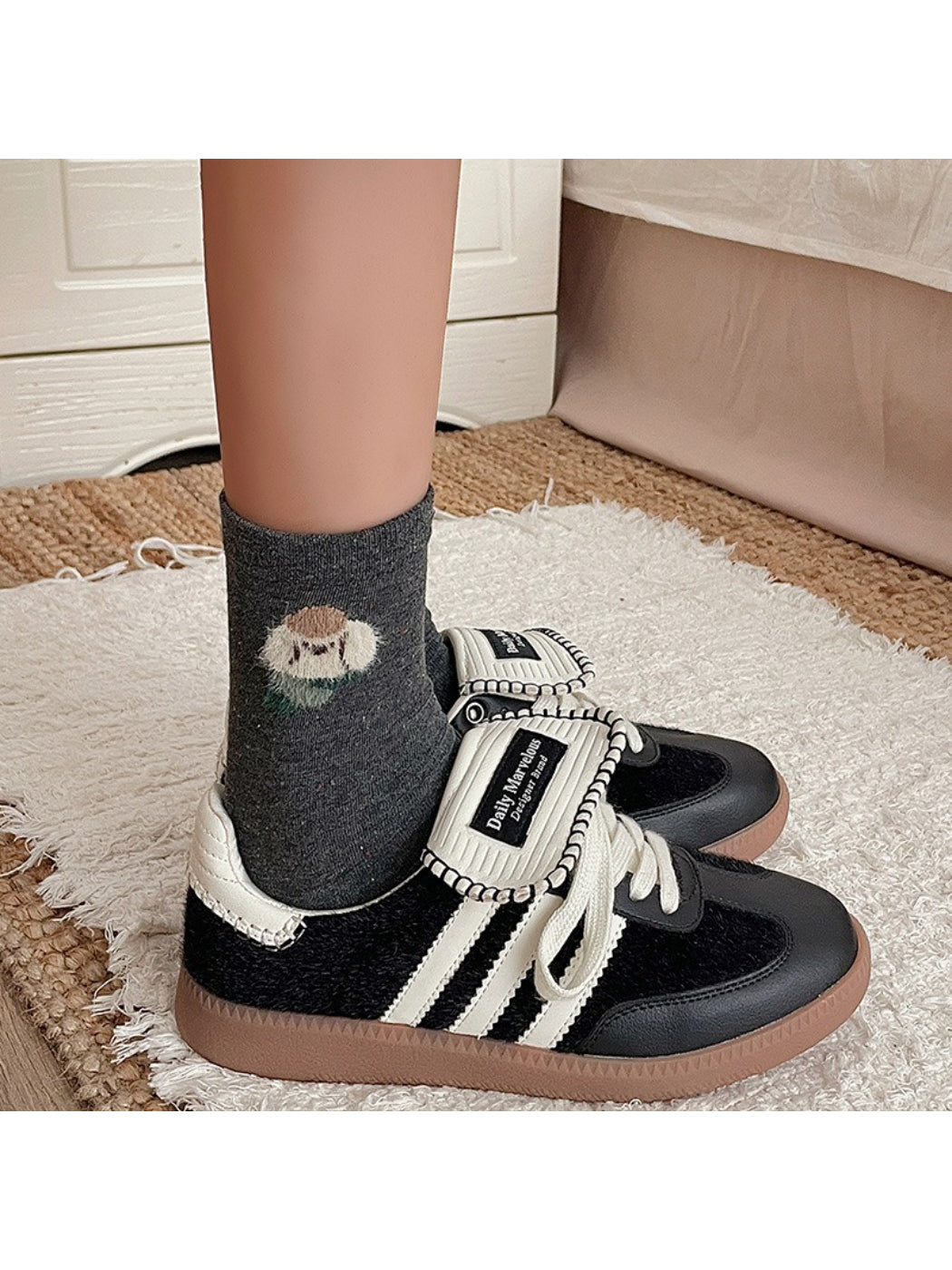 Rufia - Playful Animal Crew Socks product image 2