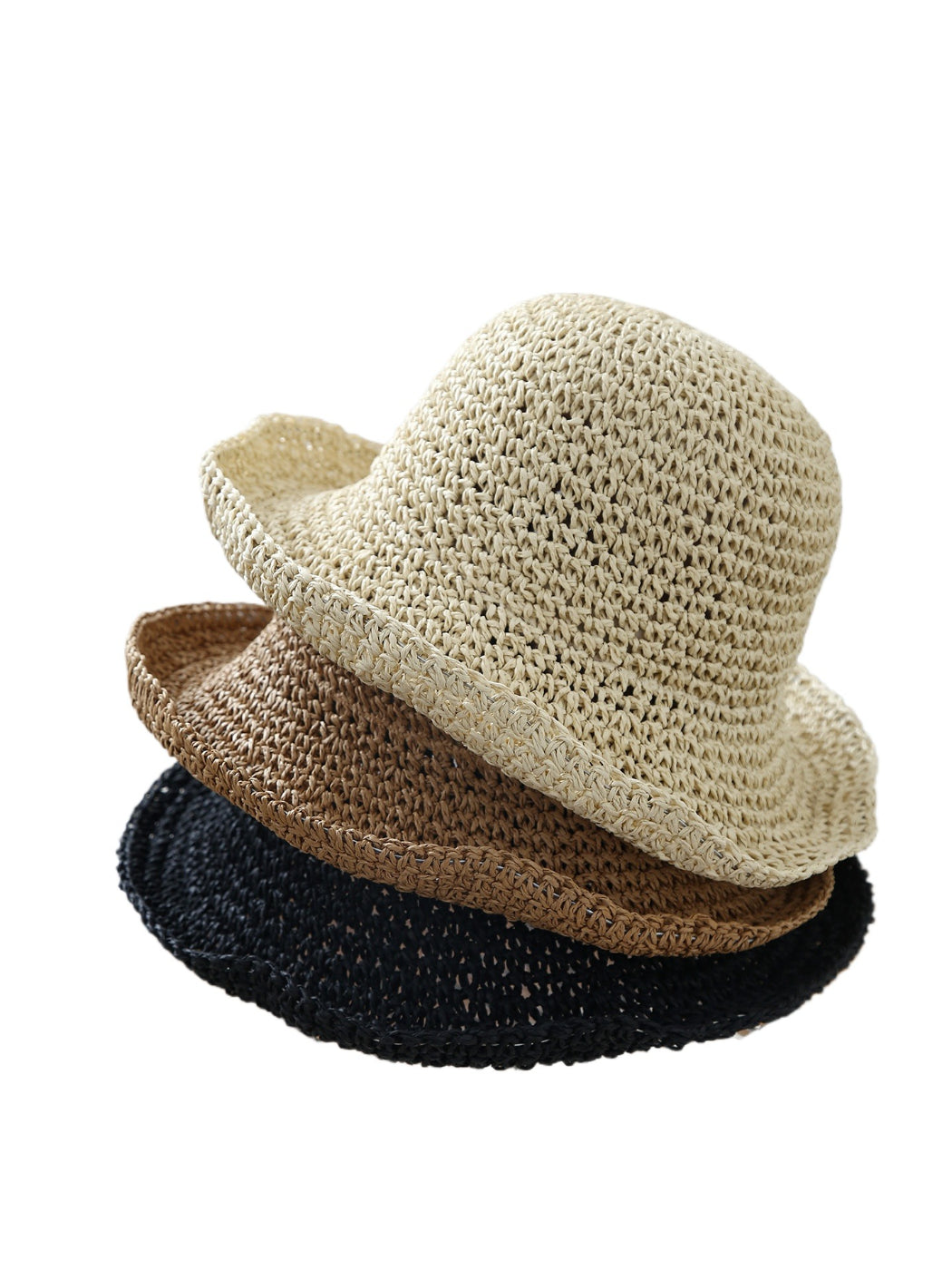 Haila classic crochet bucket hat displayed on a white background