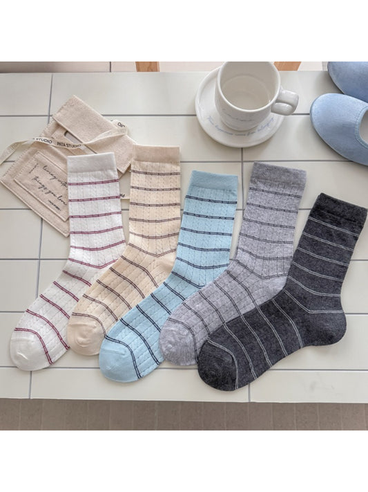 Rufia - Soft Touch Linear Crew Socks product image 1