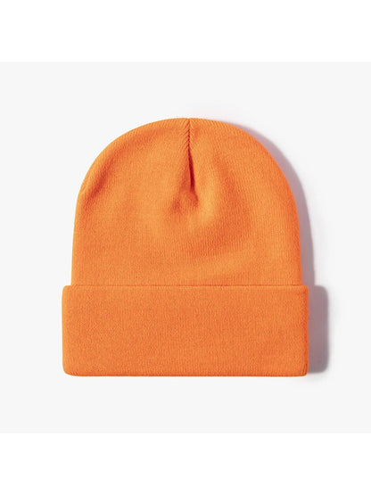 Haila - Solid Fine-Knit Cuffed Beanie
