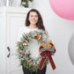 Xris - Christmas Ribbon Bow Wreath Decoration