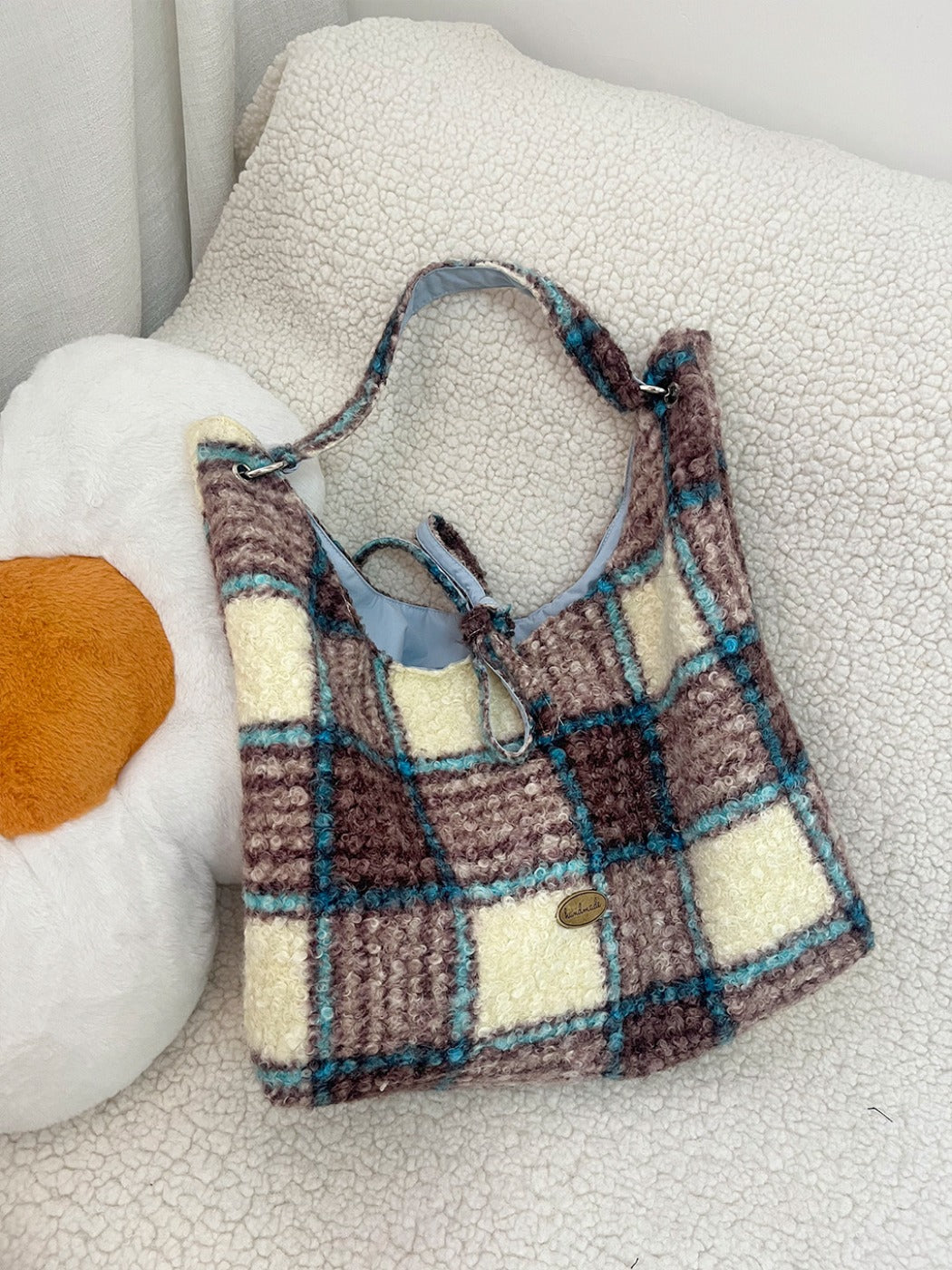 Cosbai - Double-Sided Single-Shoulder Tote Bag