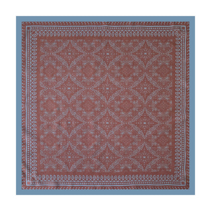 Scarvii - 27.5" Boho Paisley Print Scarf - Vintage & Light