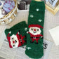 Rufia - Christmas Fuzzy Warm Coral Fleece Socks
