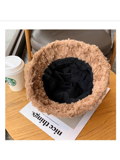 Haila - Soft Fuzzy Winter Bucket Hat