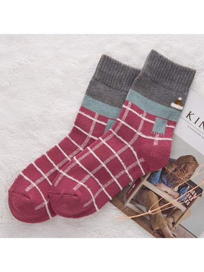 Rufia - Mixed Pattern Knit Crew Socks product image 11