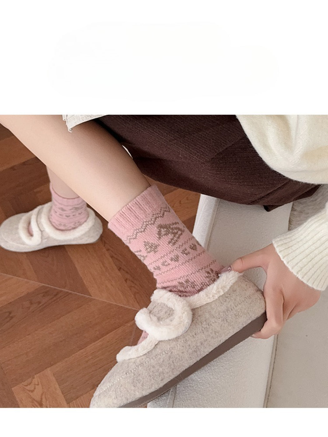 Rufia - Nordic Winter Pattern Socks