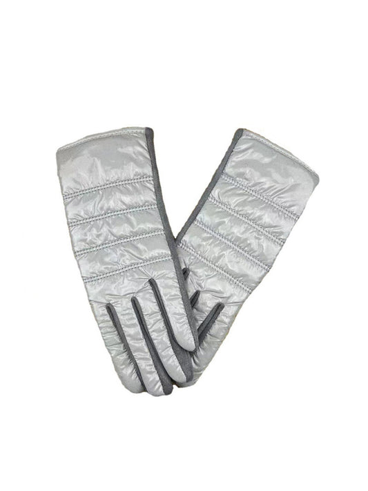 Gloving - Star Embroidered Down Gloves for Women