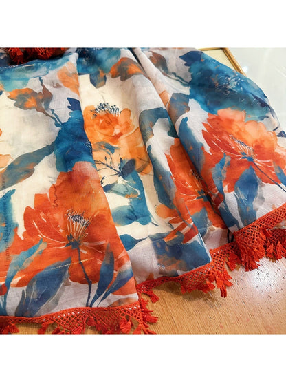 Scarvii - Vintage Garden Summer Wrap Scarf