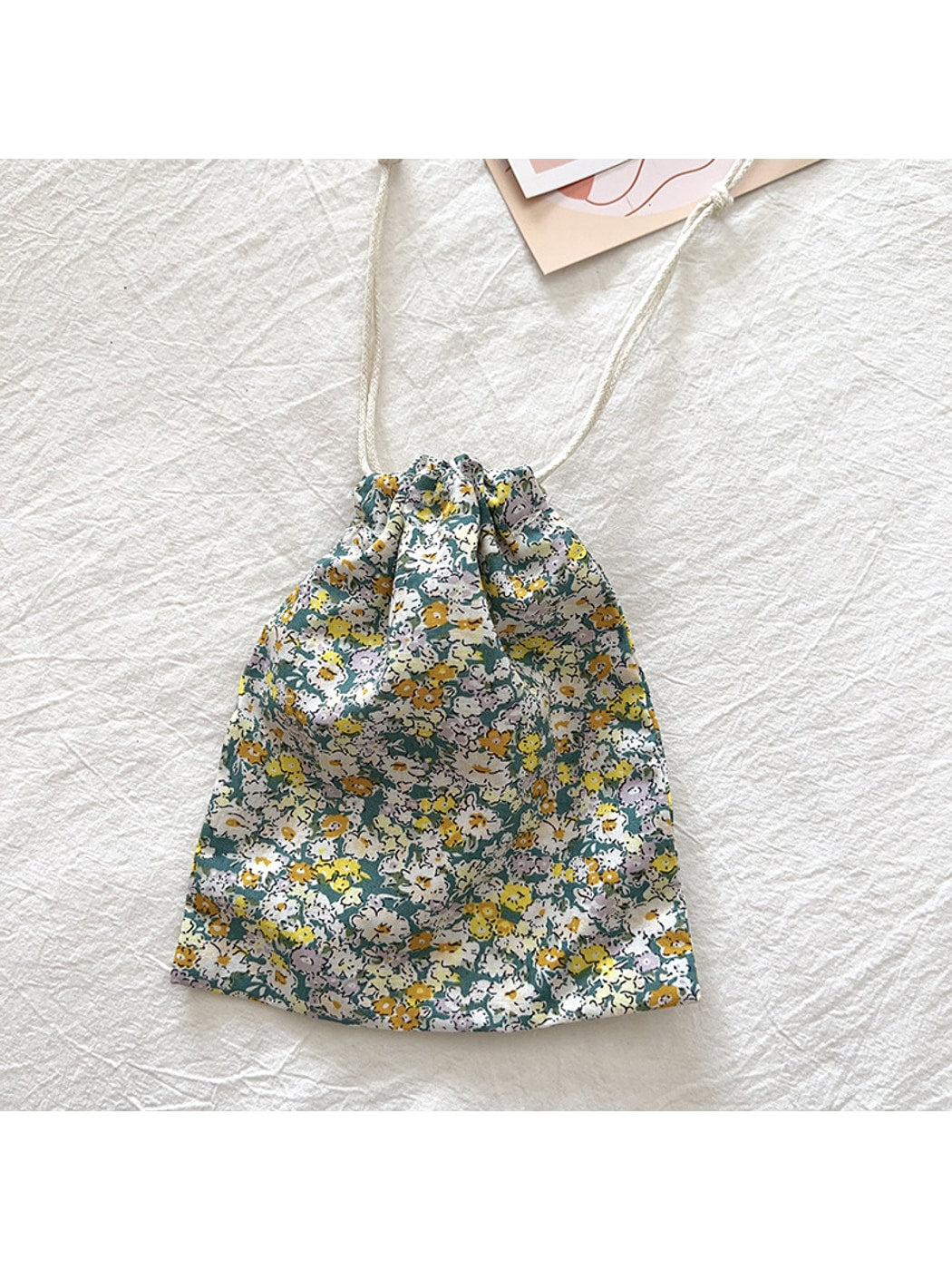 Cosbai - Printed Drawstring Pouch Bag for Travel