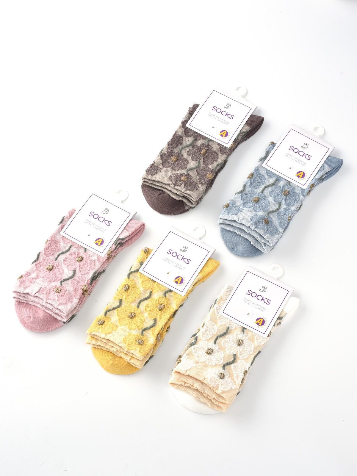 Rufia – Capsule Daisy Bloom Crew Socks