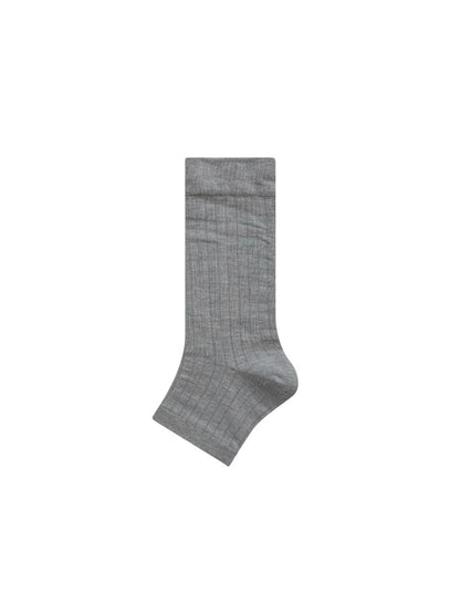 Rufia - Sheer Ruffle Edge Open Design Socks
