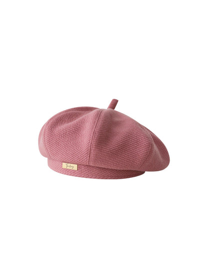 Haila - Minimal Soft Textured Classic Beret