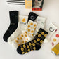 Rufia - Smiley Face Crew Socks