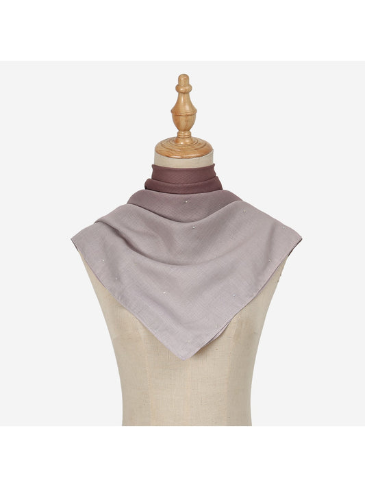 Scarvii - Ombré Sparkling Accent Square Scarf