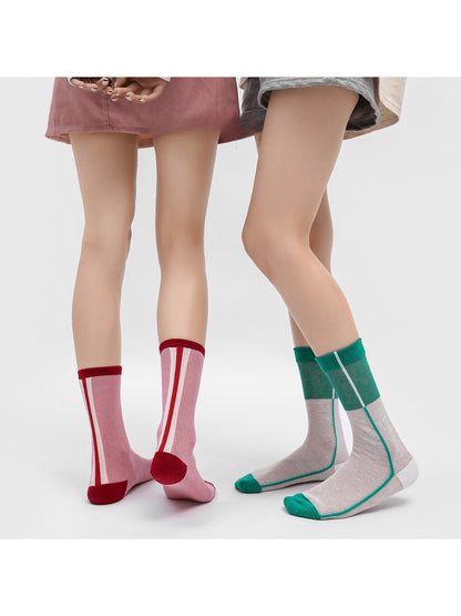 Rufia - Clean Line Sheer Crew Socks