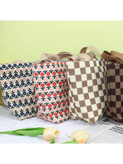 Cosbai - Soft Hand-Carry Printed Pattern Bag