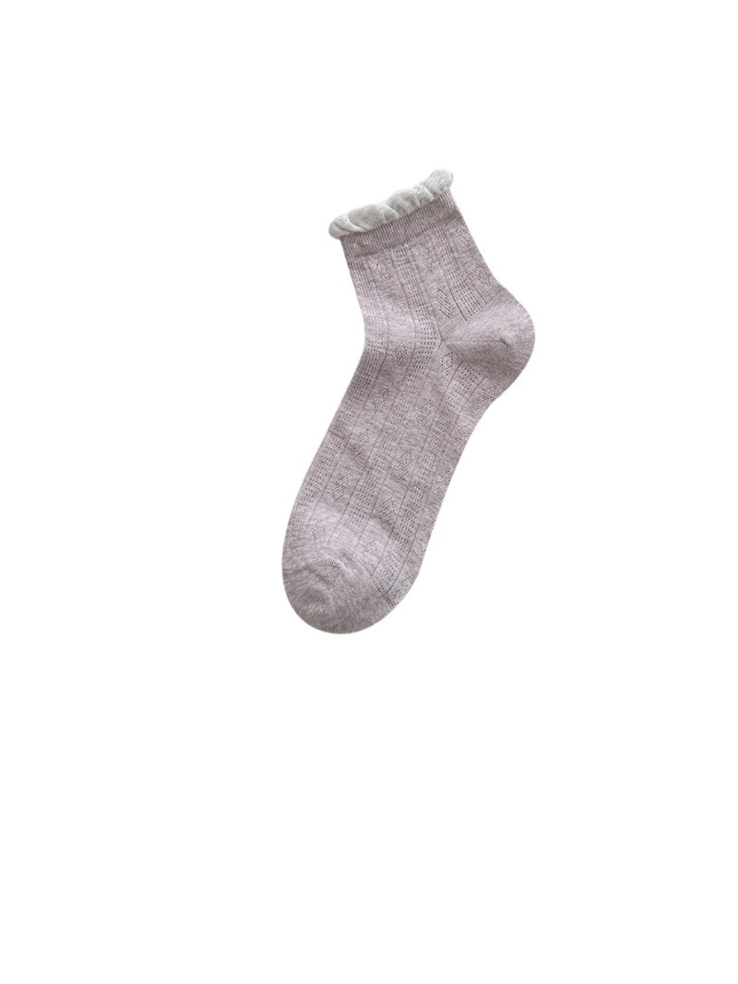 Rufia - Soft Pastel Mixed Knit Ankle Socks product image 2