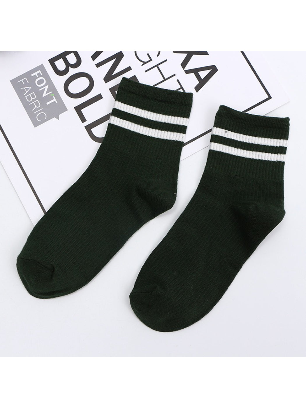 Rufia - Classic Double Stripe Crew Socks product image 8