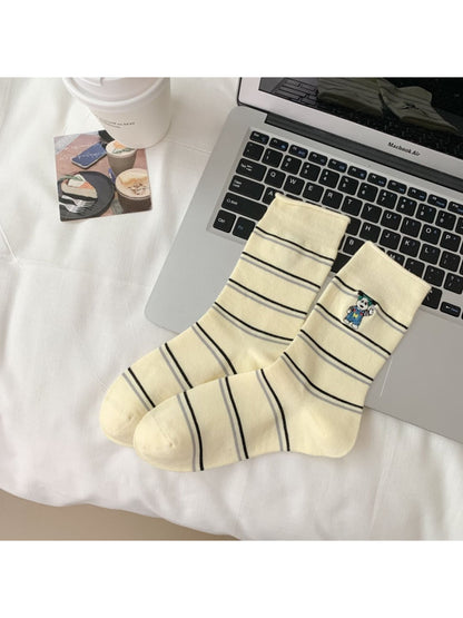 Rufia - Casual Dog Stripe Socks product image 6