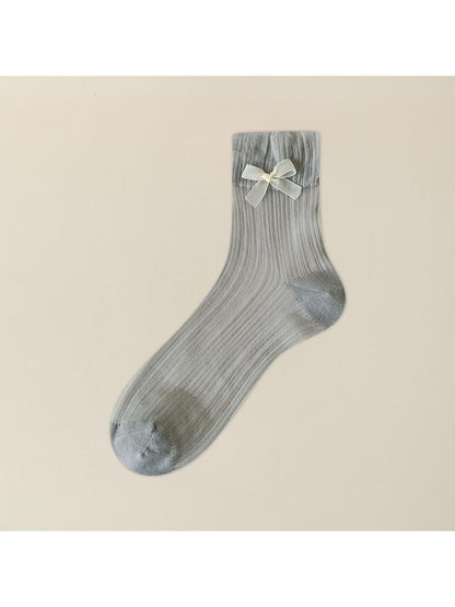 Rufia - Classic Bow Accent Crew Socks product image 5