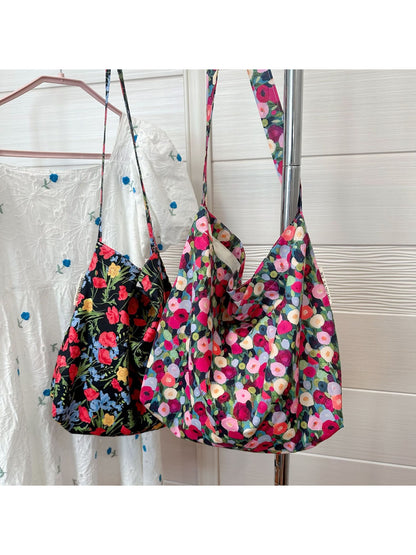 Cosbai - Floral Print Sling Bag
