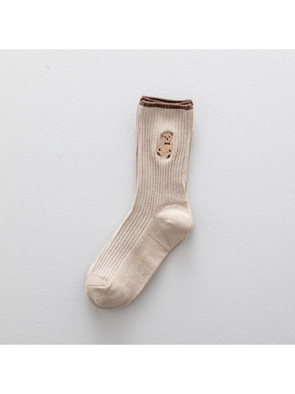 Rufia - Cozy Bear Ribbed Crew Socks product image 8