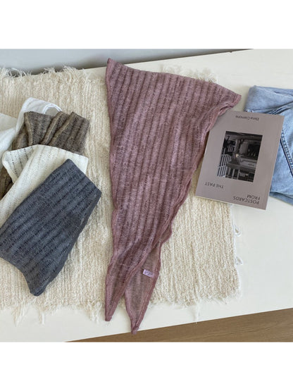 Scarvii Lightweight Sheer Triangle Scarf