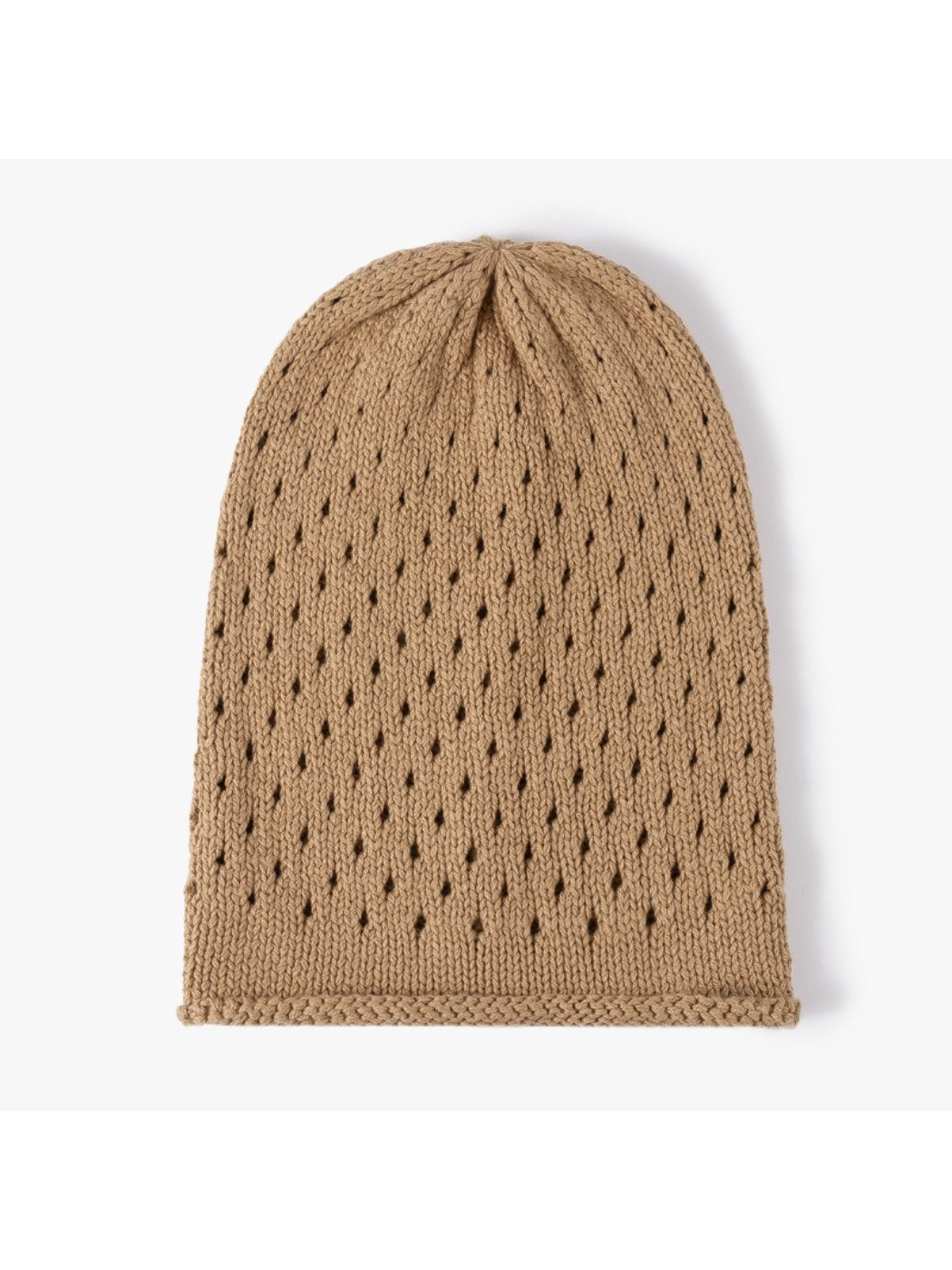 Haila - Lightweight Winter Perforated Knit Beanie