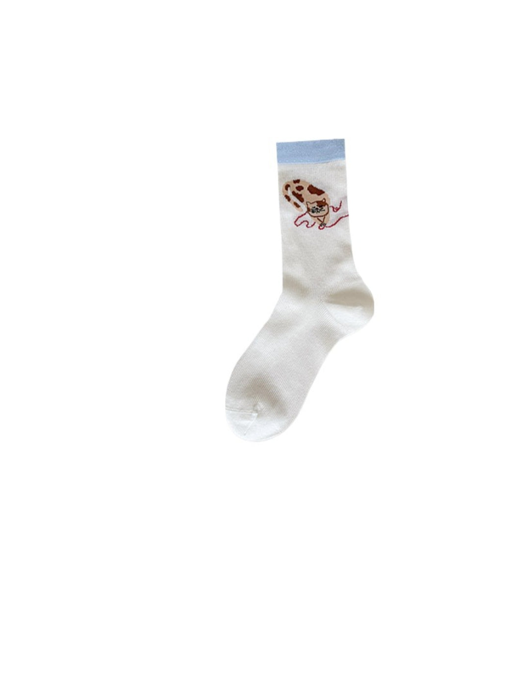Rufia - Cute Kitty Detail Everyday Crew Socks product image 2