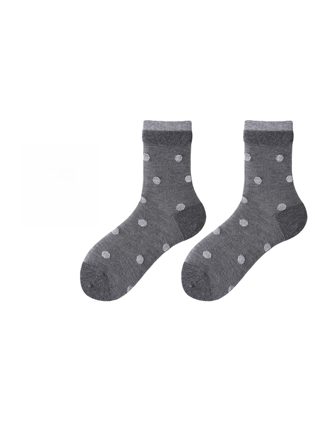 Rufia - Fresh Contrast Polka Dot Crew Sock
