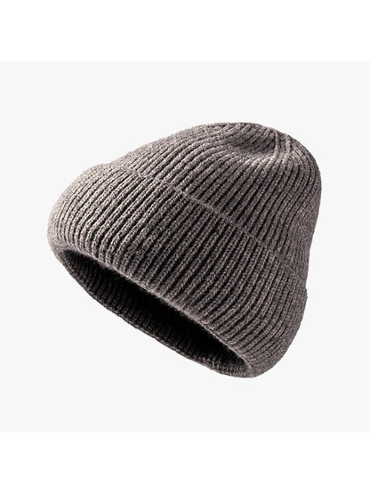 Haila - Classic Ribbed Cuffed Beanie