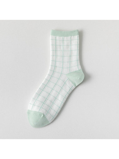 Rufia - Daisy Knit Pattern Everyday Crew Socks product image 5